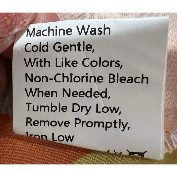 Kirundo Top Womens Small Blouse Bright Floral Top Sunflower Abstract NWT New - Picture 8 of 8